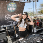 LAS VEGAS, NV - APRIL 01:  DJ Bad Ash performs onstage at the ACM Party For A Cause: Tailgate Party on April 1, 2017 in Las Vegas, Nevada.  (Photo by Rick Diamond/Getty Images for ACM)